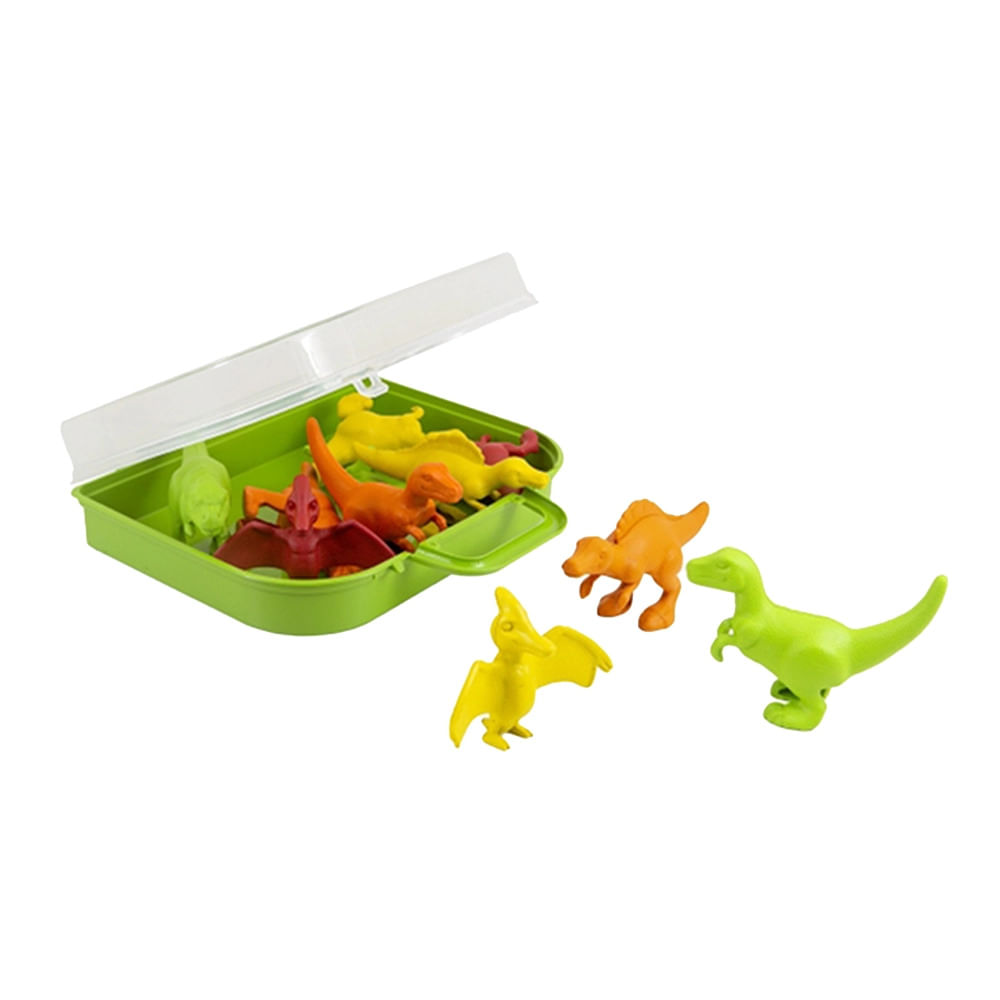 Kit de Brinquedo Kendy Maleta Dino