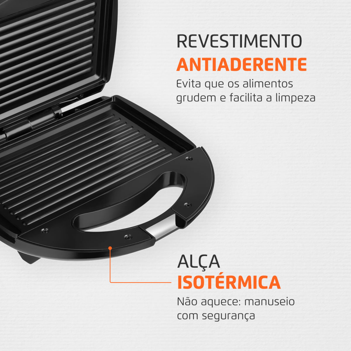 Sanduicheira Mondial Fast Grill e Sandwich S-12 110