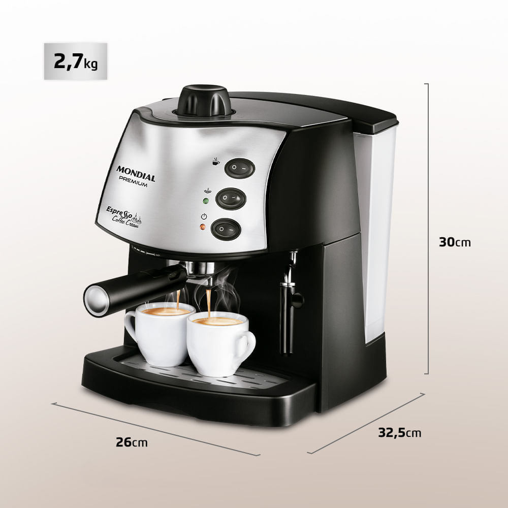 Máquina de Café Expresso Mondial C-08 110