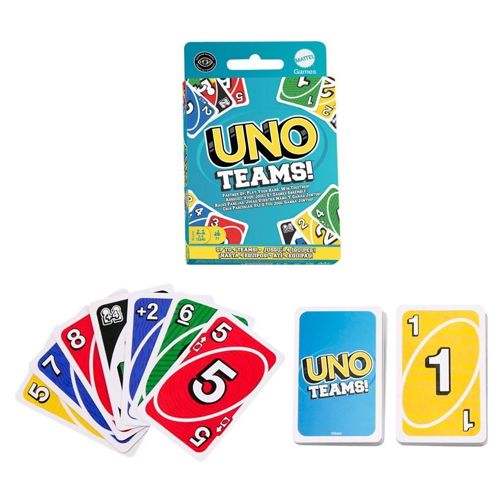 Jogo Uno Teams - Mattel