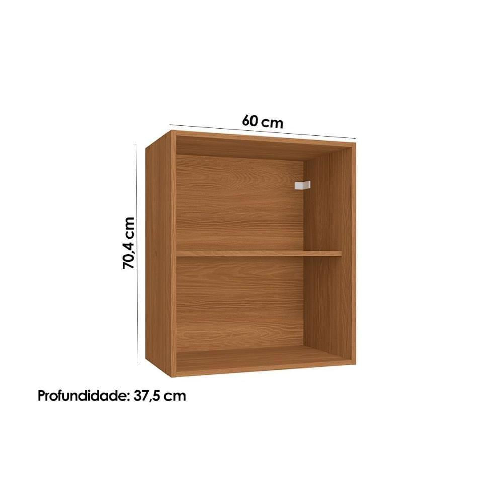 Armário De Cozinha Modulado Ciela R643 Com 1 Porta 60cm Canela