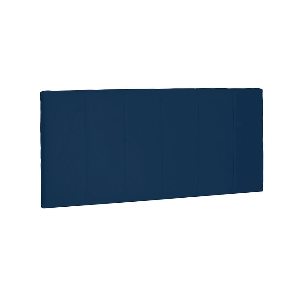 Painel para Cama Box Queen Ravenna Suede Azul