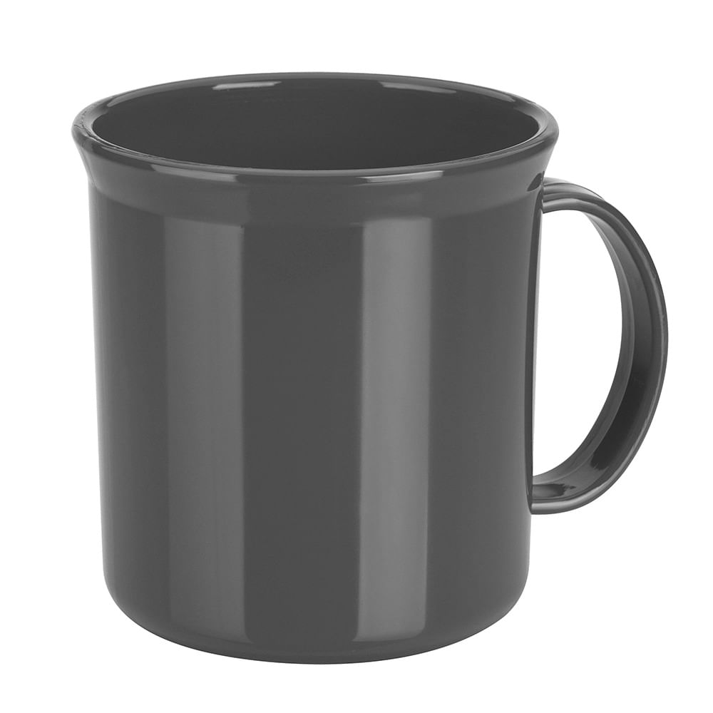 Caneca Plástica Escolar Ou Cinza 350ml