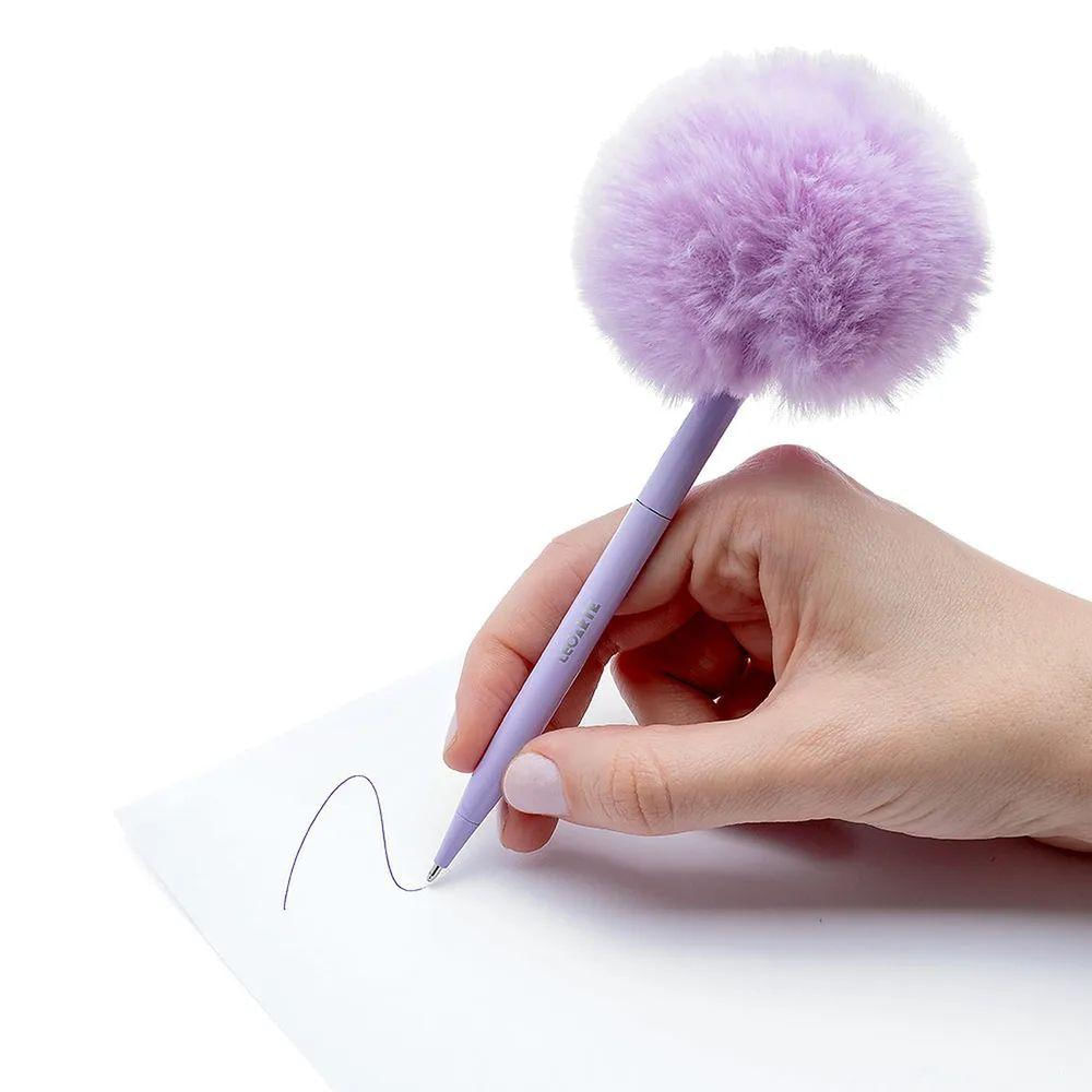 Caneta Esferográfica Pompom Leonora - 1.0mm Lilas