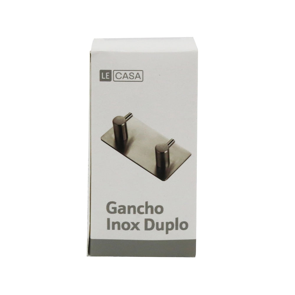 Gancho Le com 2 Inox