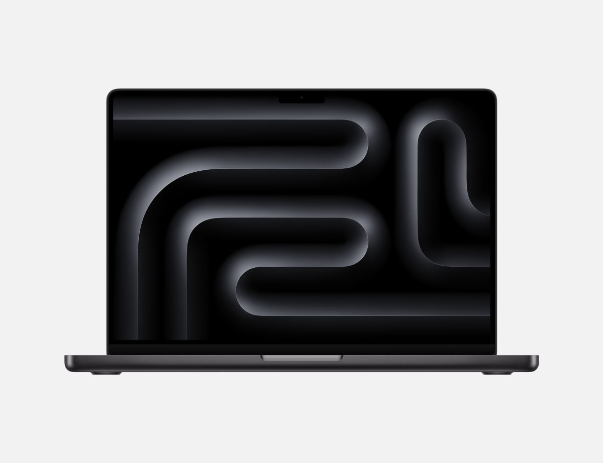 MacBook Pro 14", M4, CPU de 10 núcleos, GPU de 10 núcleos, 24GB RAM, 1TB SSD - Preto-espacial