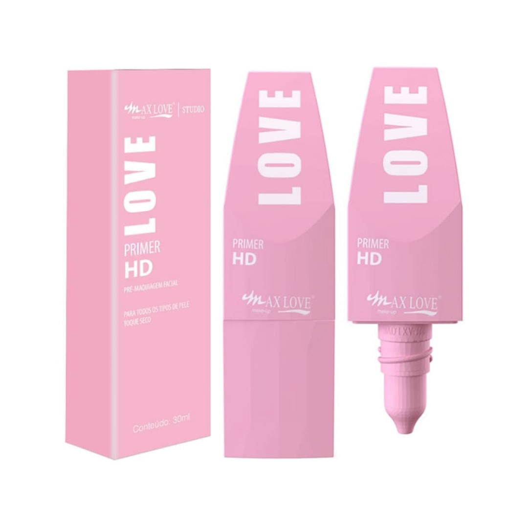 Primer HD Pré Maquiagem Facial Max Love