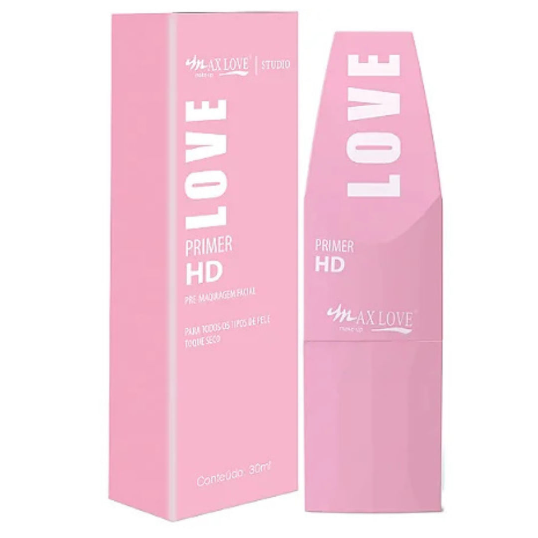 Primer HD Pré Maquiagem Facial Max Love