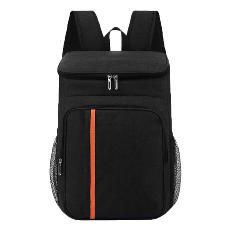 Mochila Bolsa Lancheira Multifuncional Térmica Cooler Bebida Praia Camping Viagem Resistente Impermeável Único / Cinza