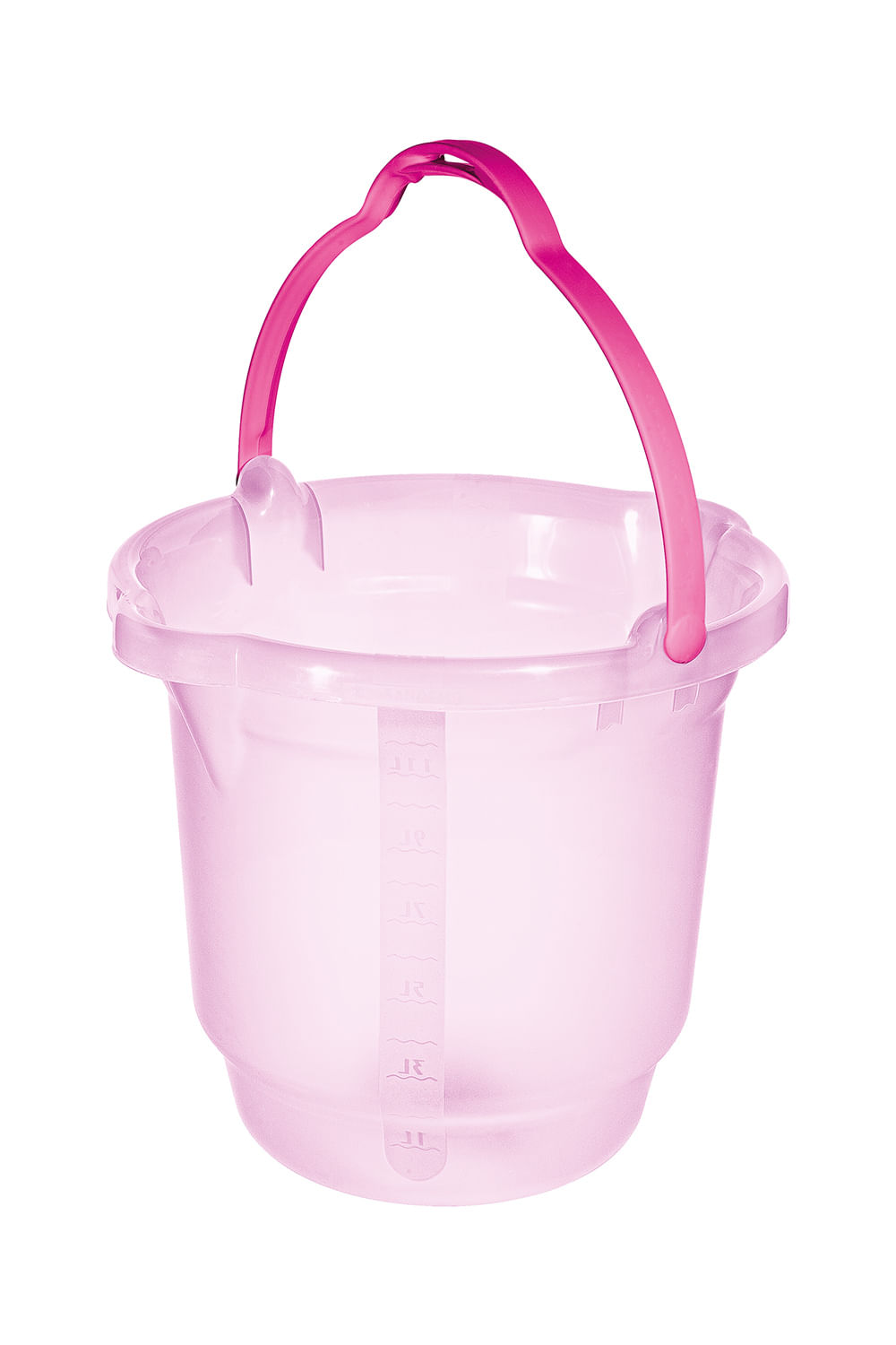 Balde Sanremo Plástico Infantil Rosa 15l