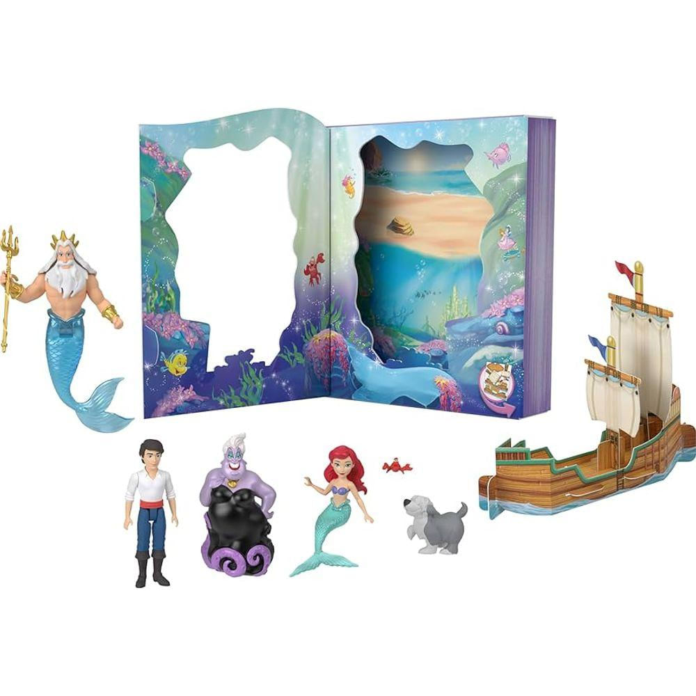 Disney Princesa Ariel Conjunto de Contos - Mattel