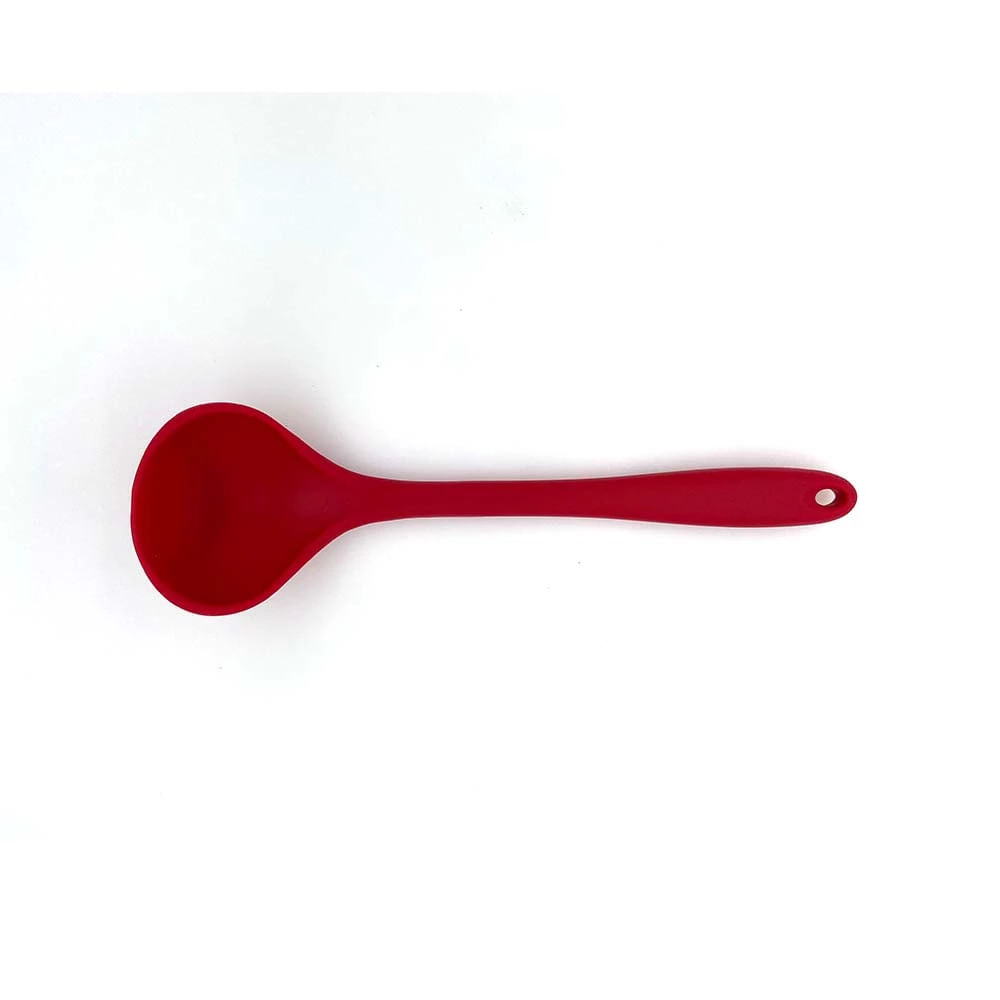 Concha para Molho Le Well em Silicone Vermelho