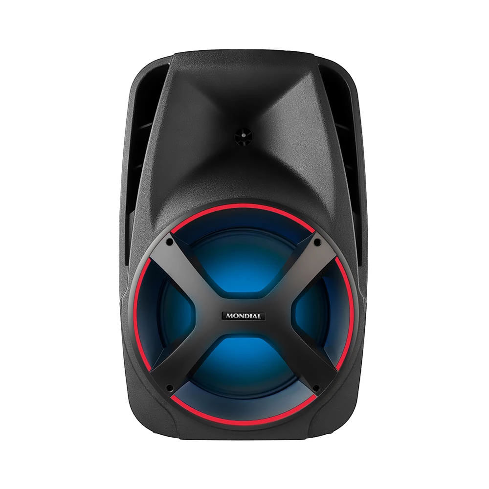 Caixa Amplificada Mondial CM 550 Bluetooth 550W Preta - Bivolt