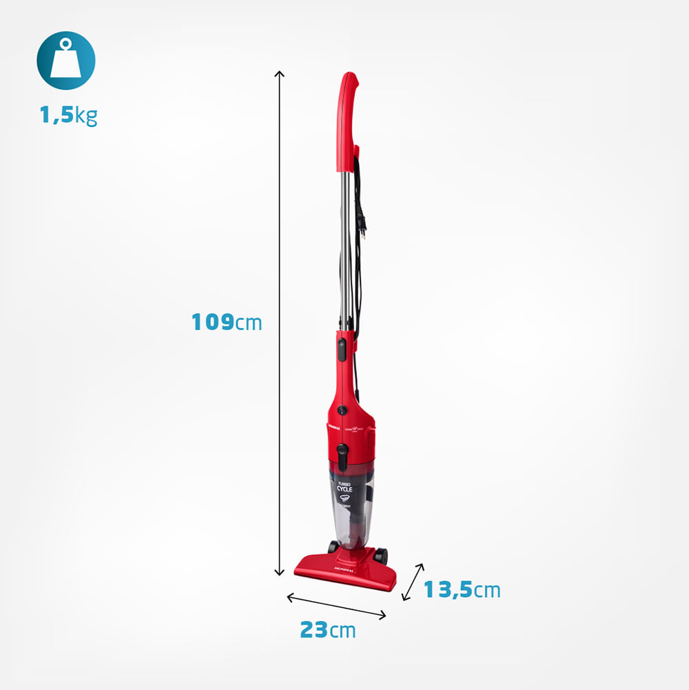 Aspirador de Pó Vertical Mondial Turbo Cycle AP-36 - 1100W 220V
