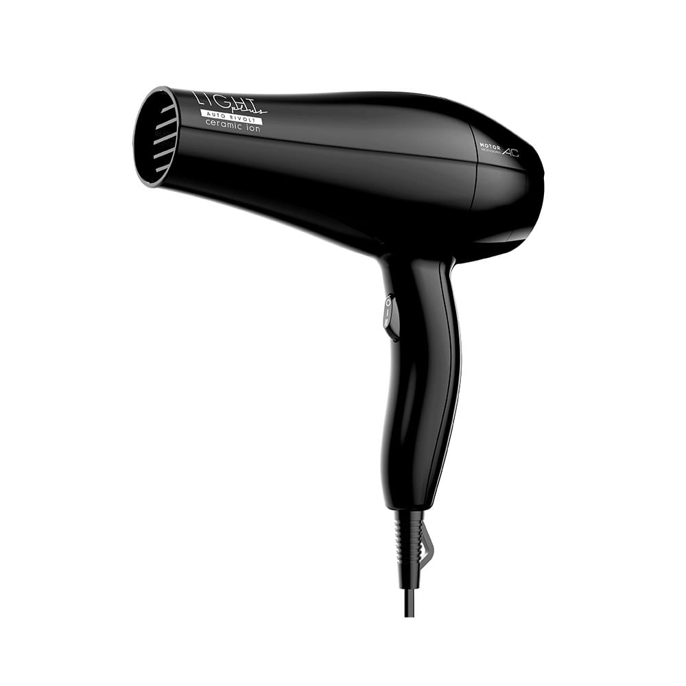 Secador de Cabelo Gama Italy Light Plus Ceramic Ion - 2000W Bivolt