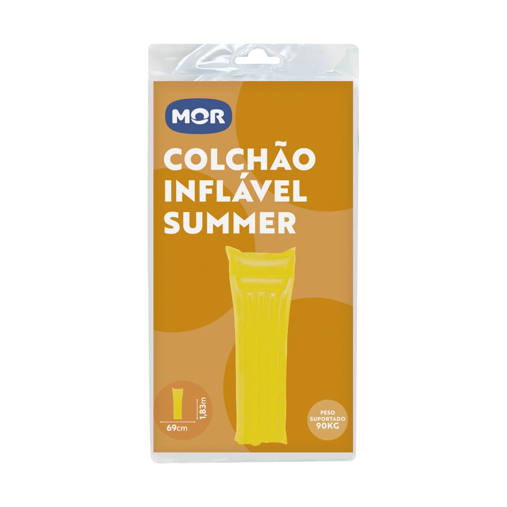 Colchão Inflável Mor Summer 183x69cm - Item Sortido