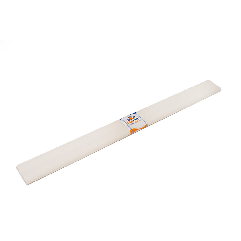 Papel Crepom Reipel Plus Branco 0,48x2m