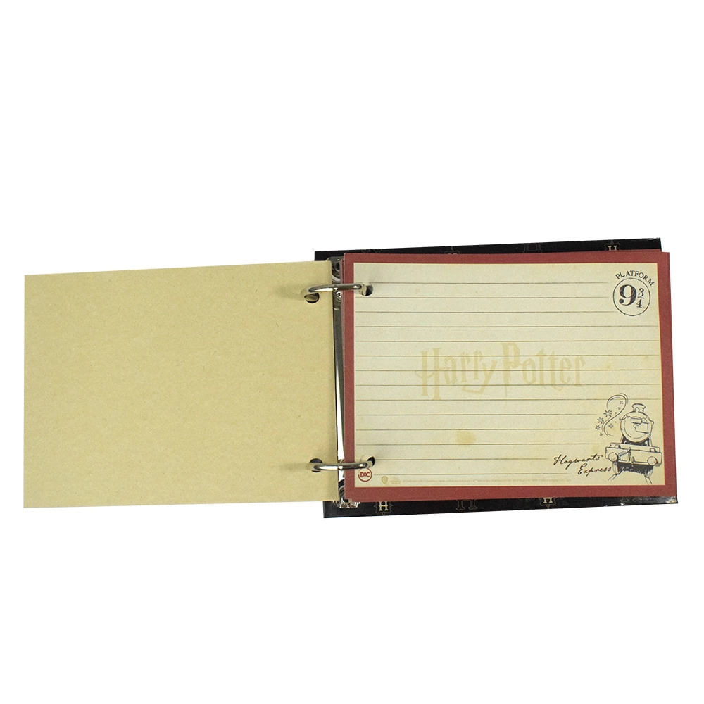 Caderno Mini Argolado Dac Harry Potter com 80 Folhas