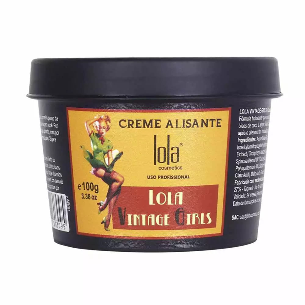 Creme Alisante Lola Vintage Girls 100g