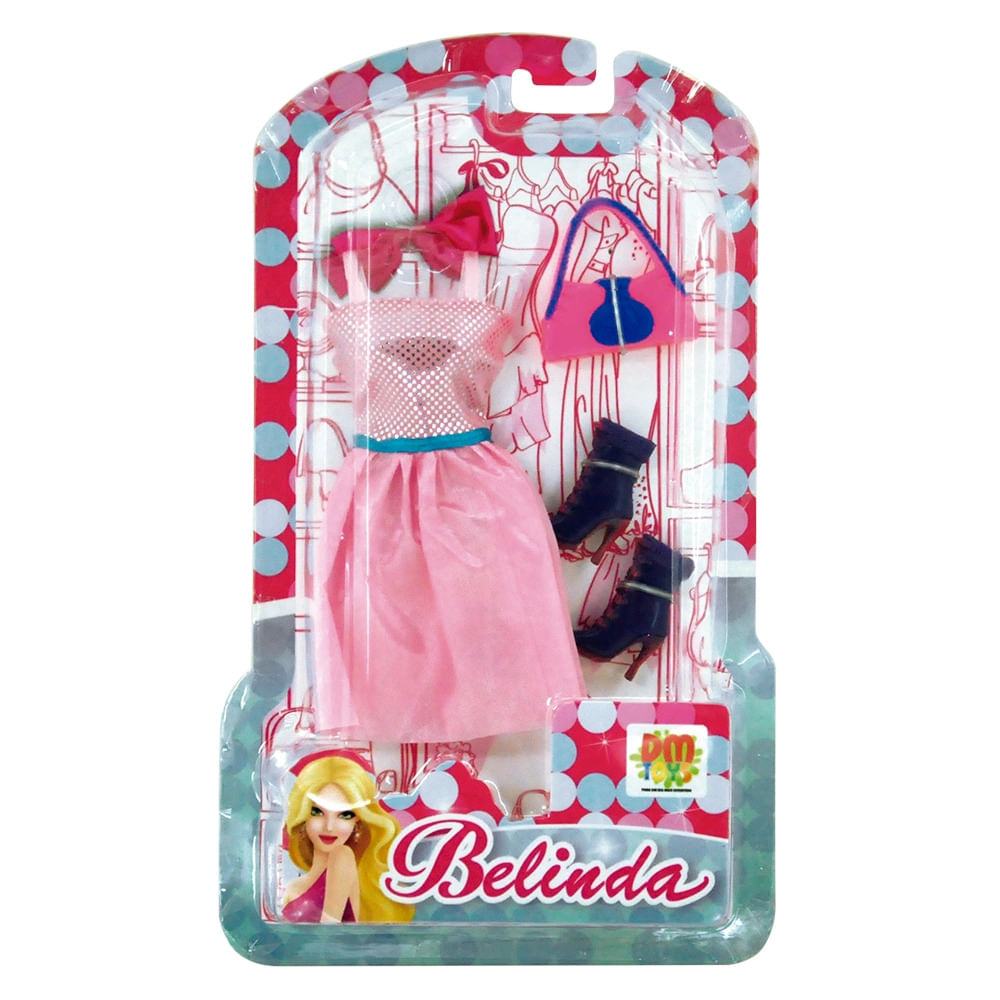 Vestido roupa roupinha para boneca Barbie ( 1 Un ) Sortido
