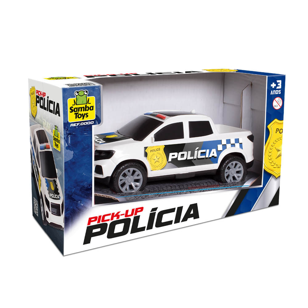 Carro Pick Up Polícia Samba Toys