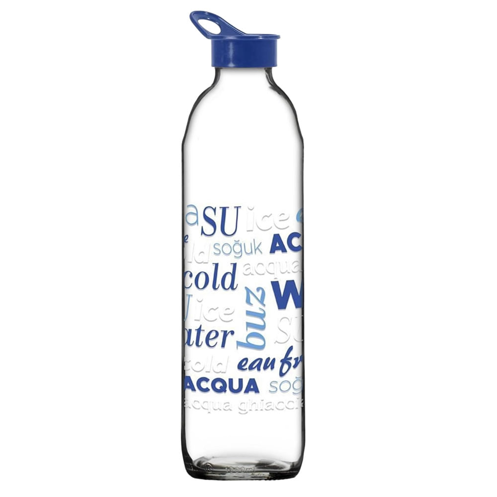 Garrafa de Água Casambiente Acqua Vidro 1L