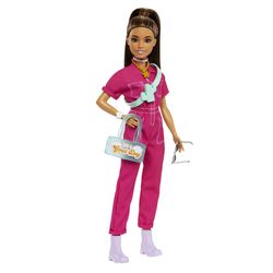Barbie Filme Acessórios para Boneca Terno de Moda Rosa