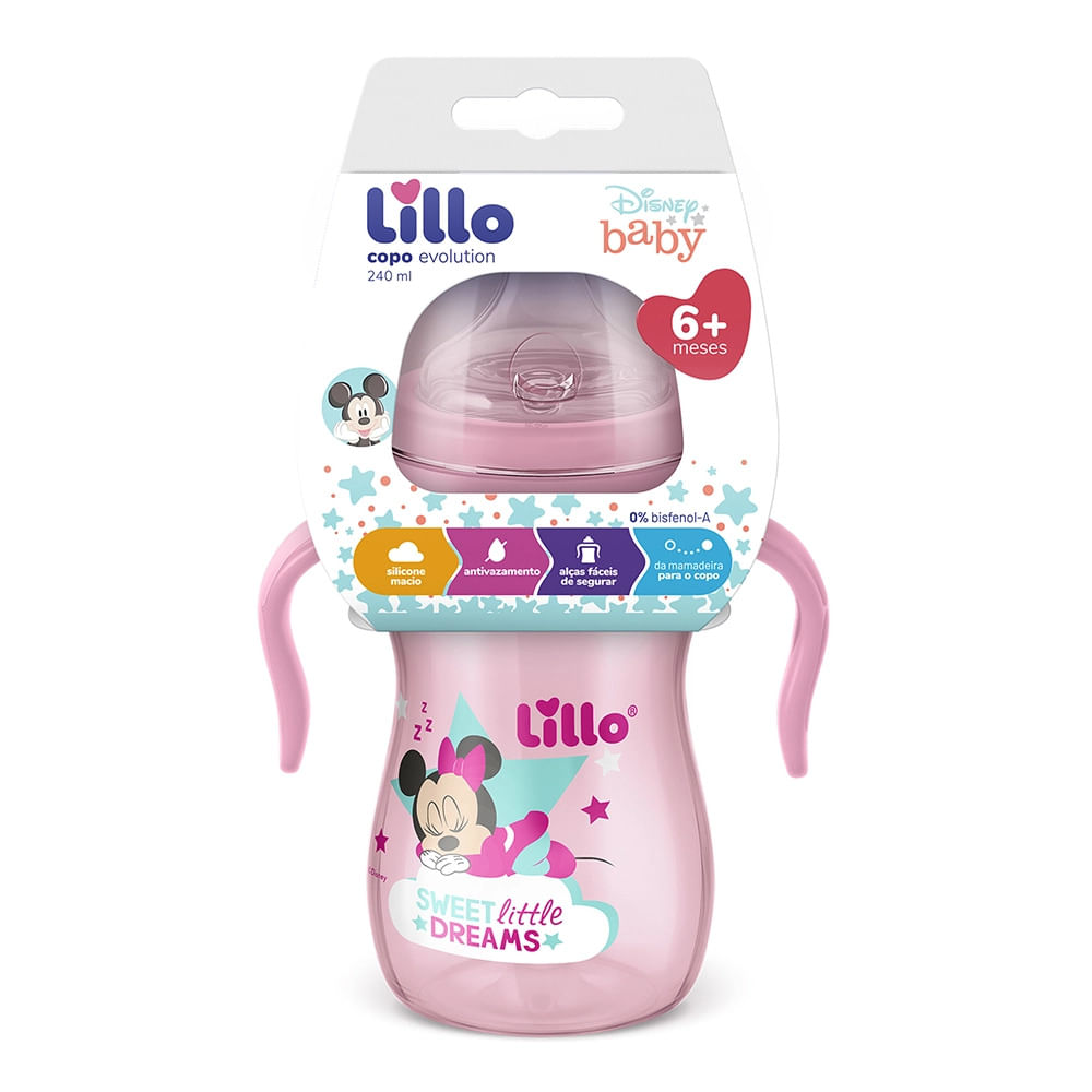 Copo de Aprendizado Lillo Minnie 240ml