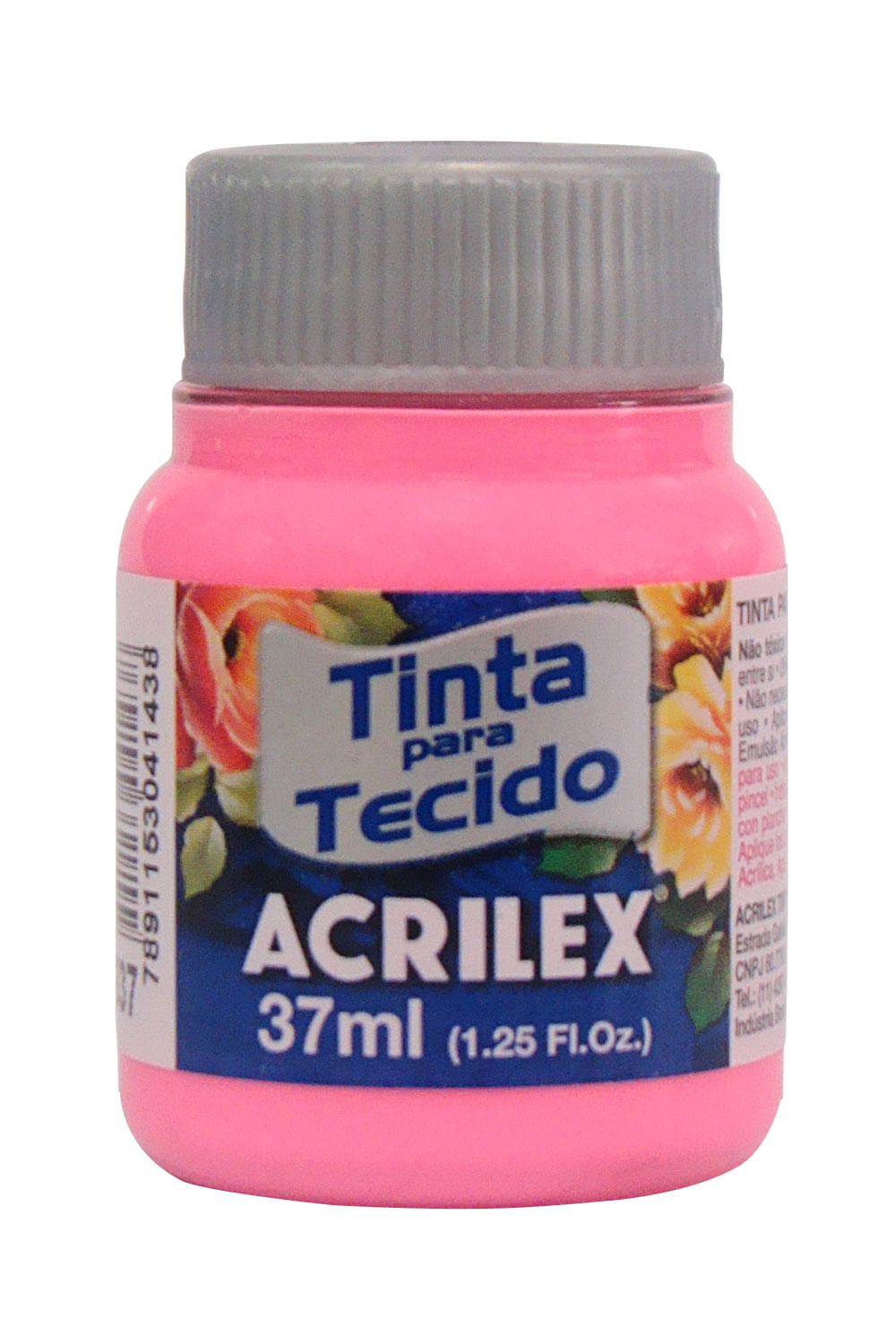 Tinta para Tecido 37ml Rosa