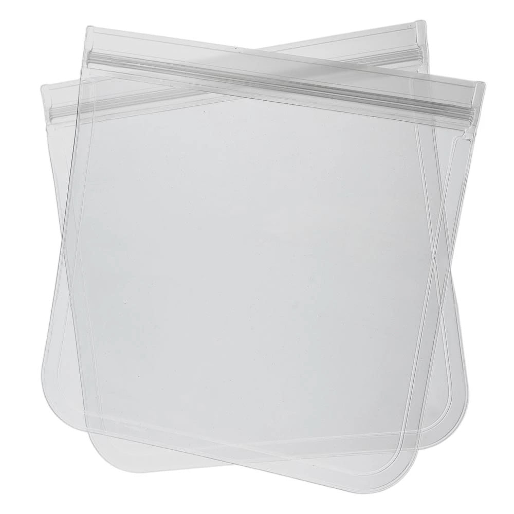 Saco Zip Lock Le Incolor 20,8x20,3cm 2 Peças