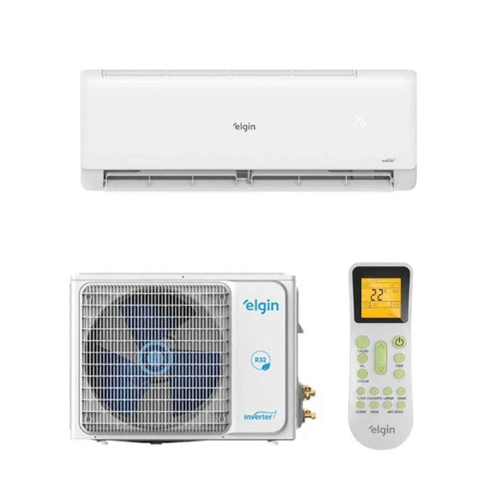 Ar Condicionado Split Hi Wall Elgin Eco II Connect Inverter 30.000 BTUs Quente e Frio 220V R-32