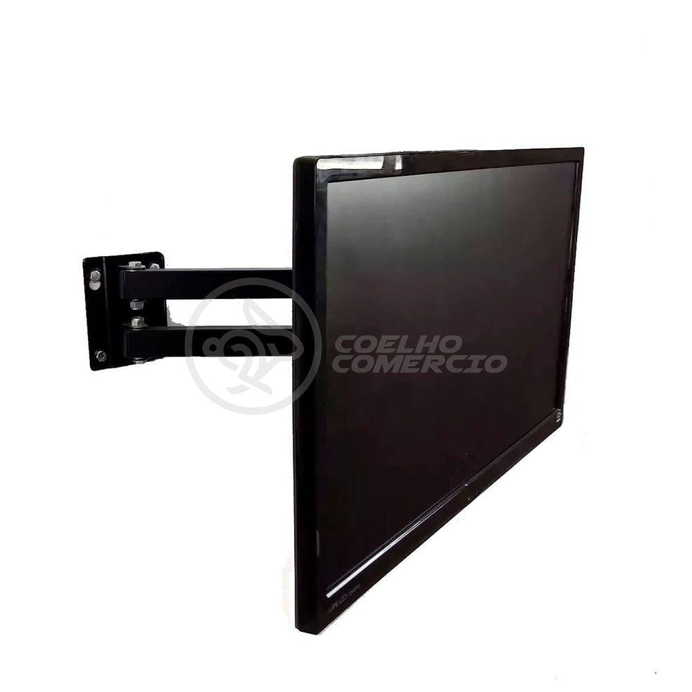 Suporte De Tv Articulado Para Painel E Parede Led Lcd Plasma Oled 3d De 14" à 42" Polegadas 302w