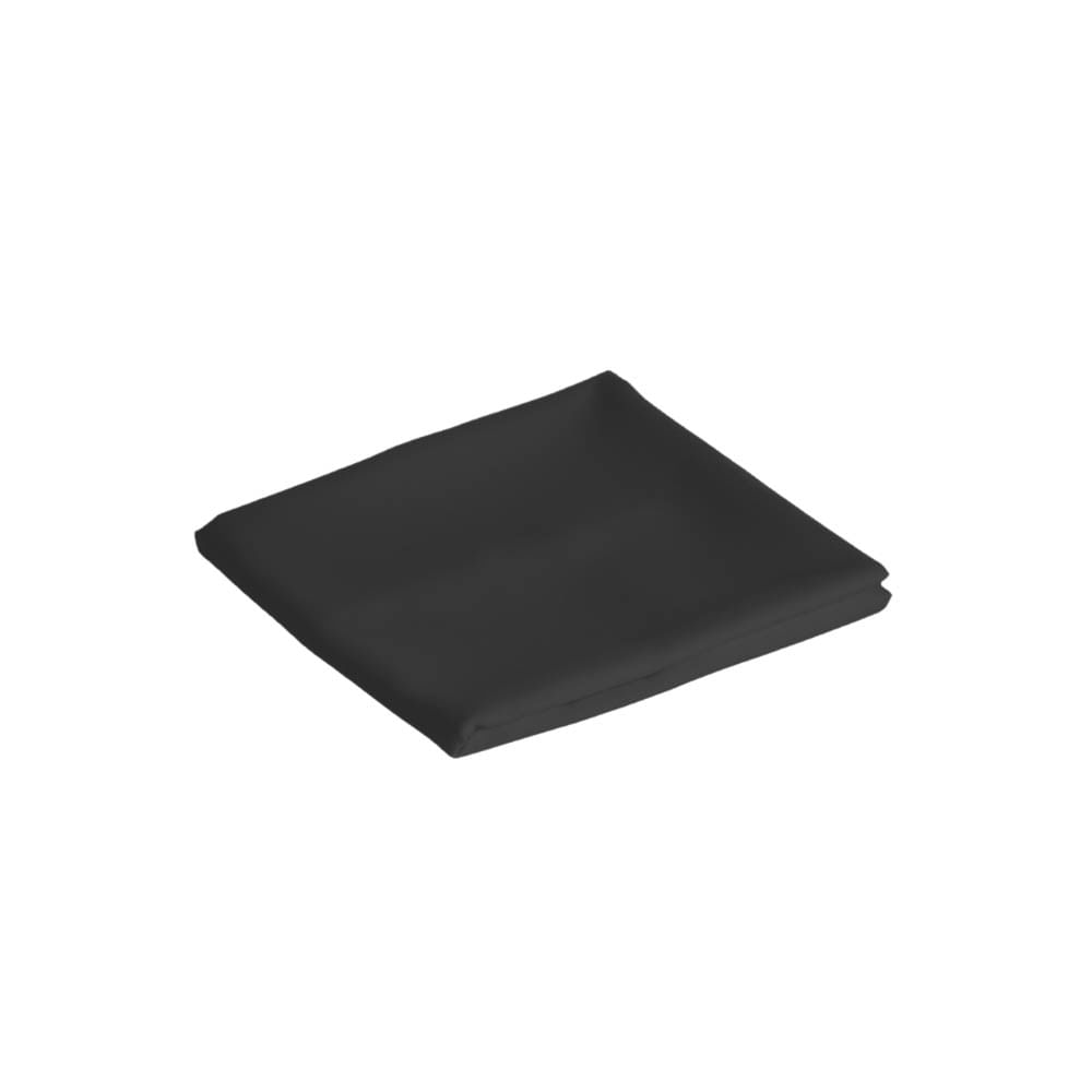 Toalha de Mesa Basic Lisa Oxford Decoração 3,00m x 1,40m para 10 Lugares - Preto