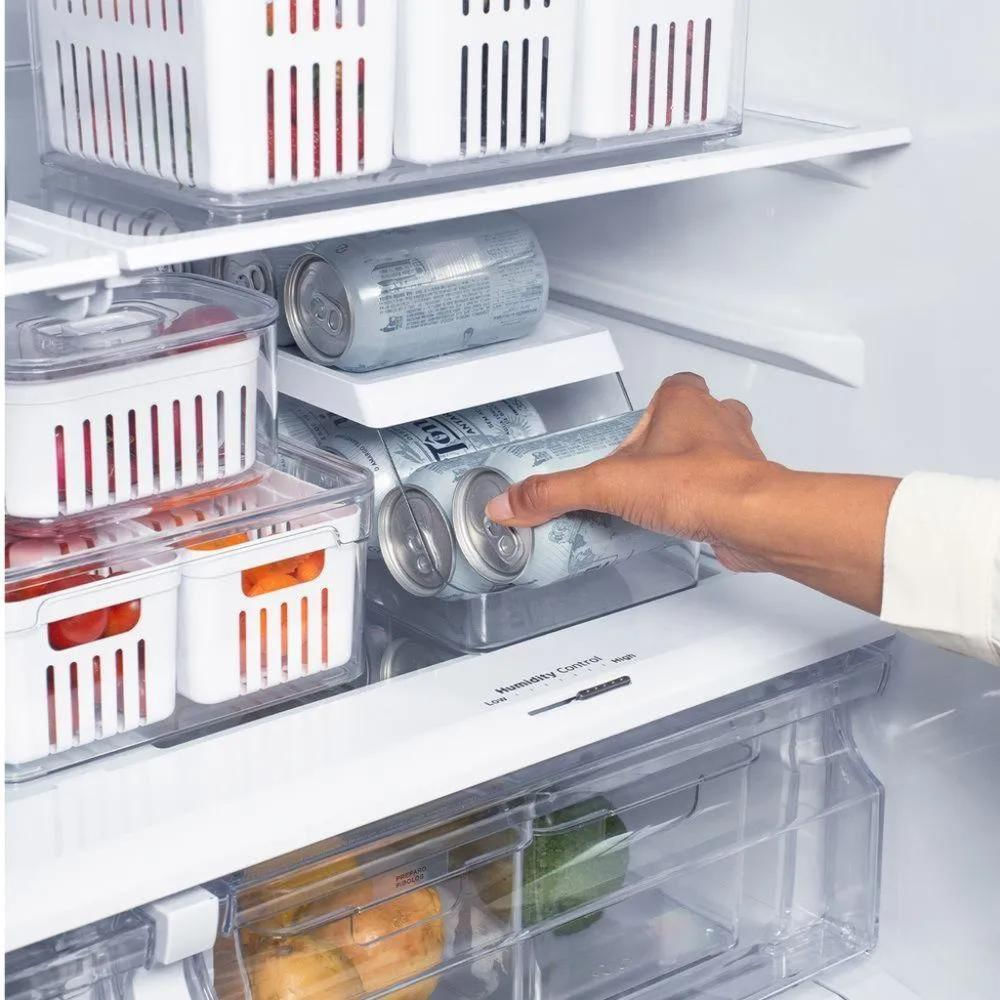 Organizador De Latas Clear Fresh 9 Unidades Ou