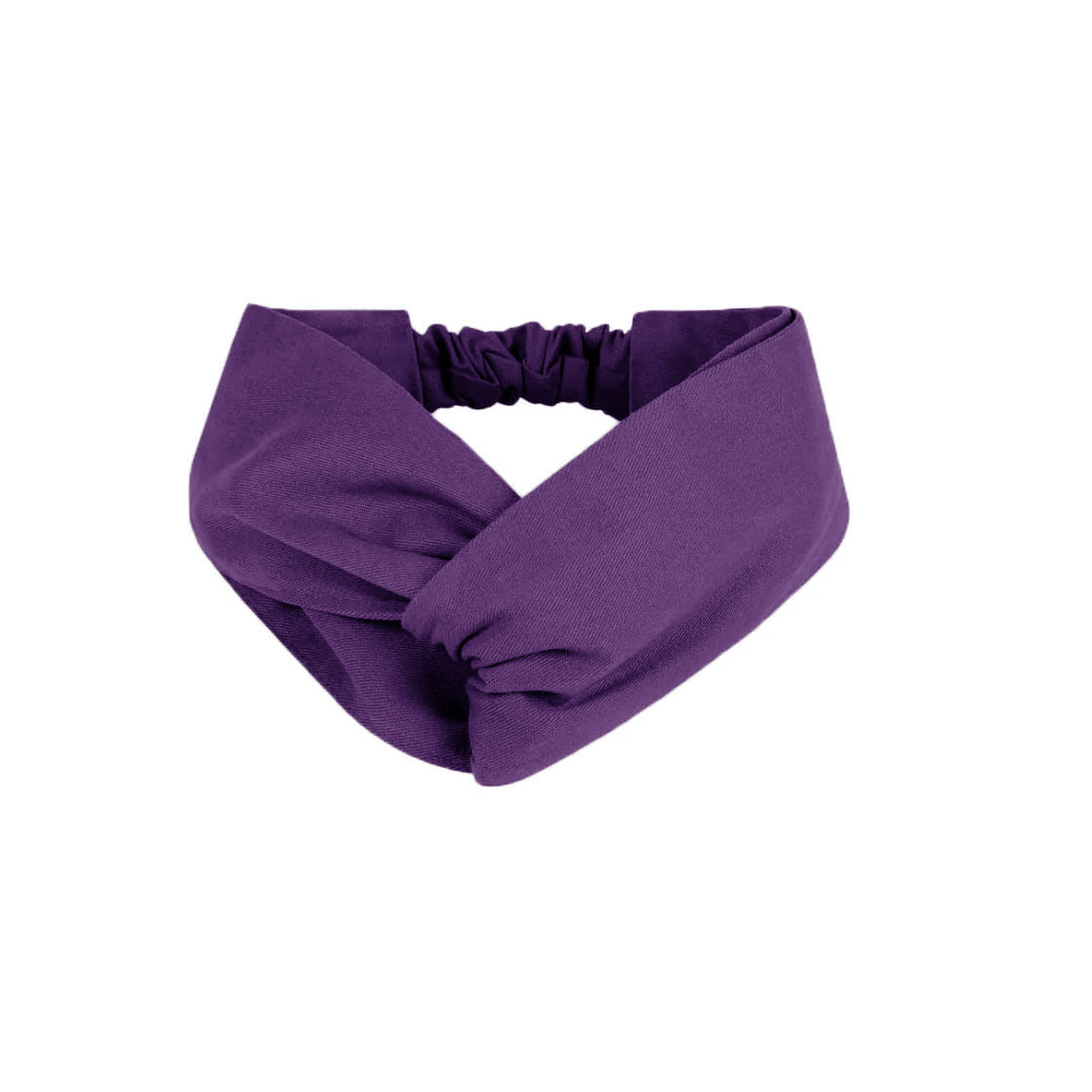 Faixa de Cabelo Bandana Roxo Açai Chef Cozinha Sorveteria