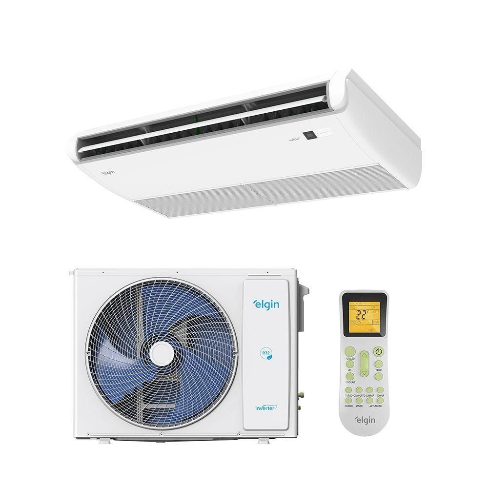 Ar Condicionado Split Piso Teto Inverter Elgin Plus 36.000 BTUs Frio 220V R-32