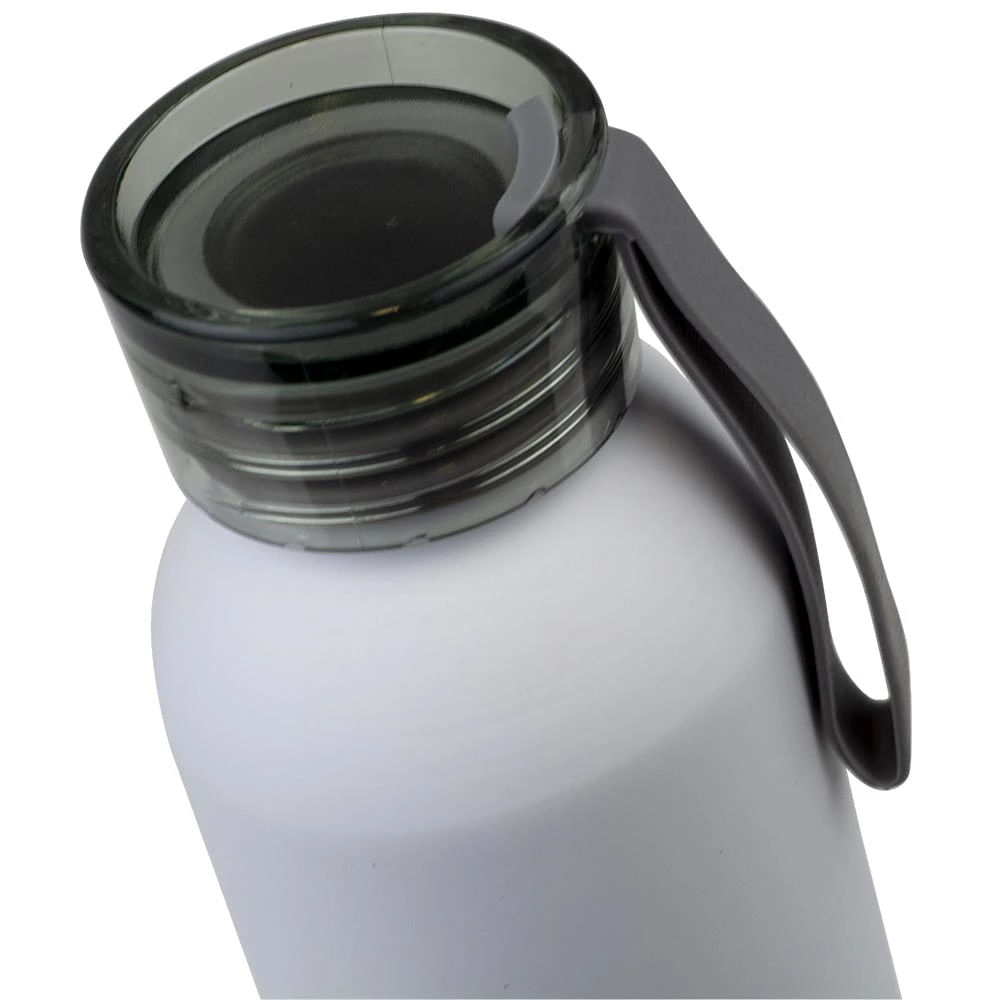 Garrafa Squeeze Le Bottle Alumínio Branco 650ml