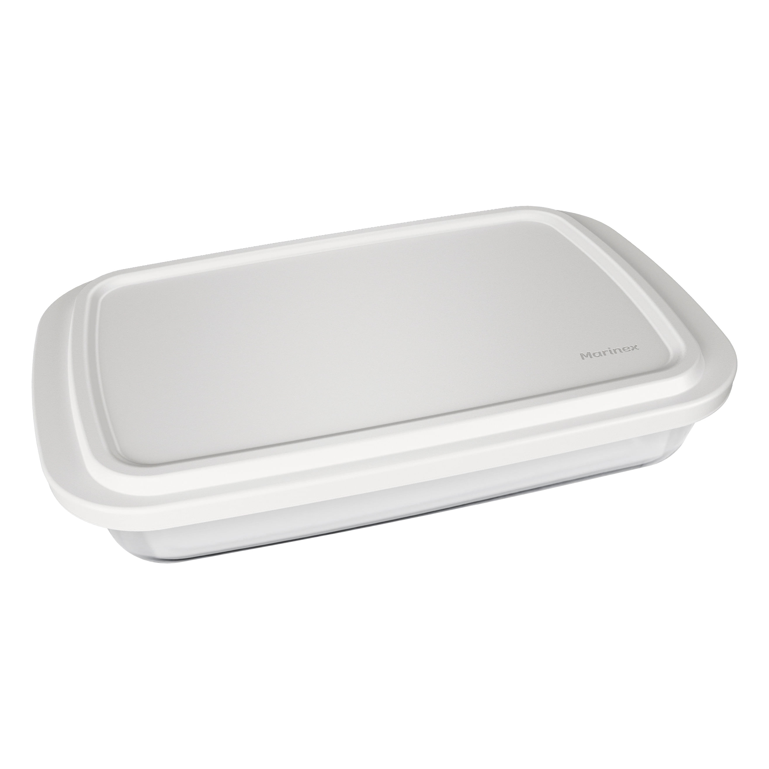 Assadeira Nadir Marinex em Vidro Retangular com Tampa 2,2L - Item Sortido