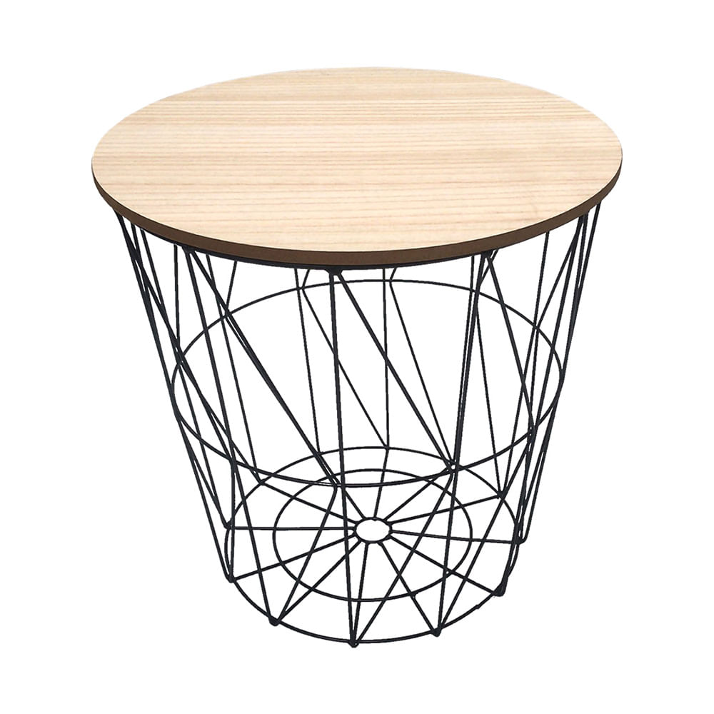 Mesa Lateral Wire 40x41cm