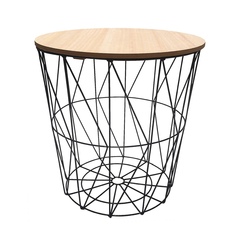 Mesa Lateral Wire 40x41cm