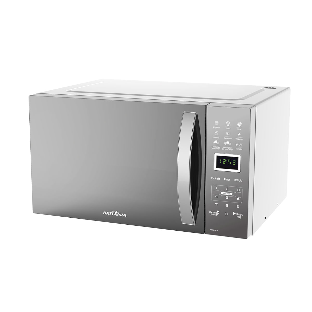 Micro-ondas Britânia BMO29EB  Multifunções 28L 1400W 220V