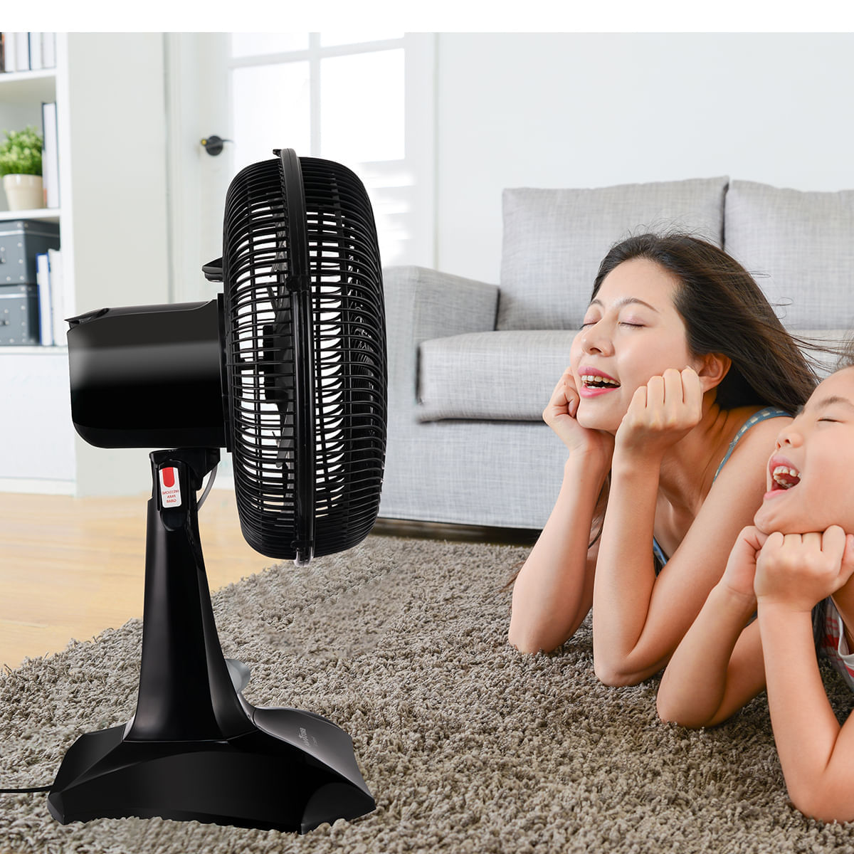 Ventilador Britânia 2 em 1 Turbo 55W Protect 30 Six 220V