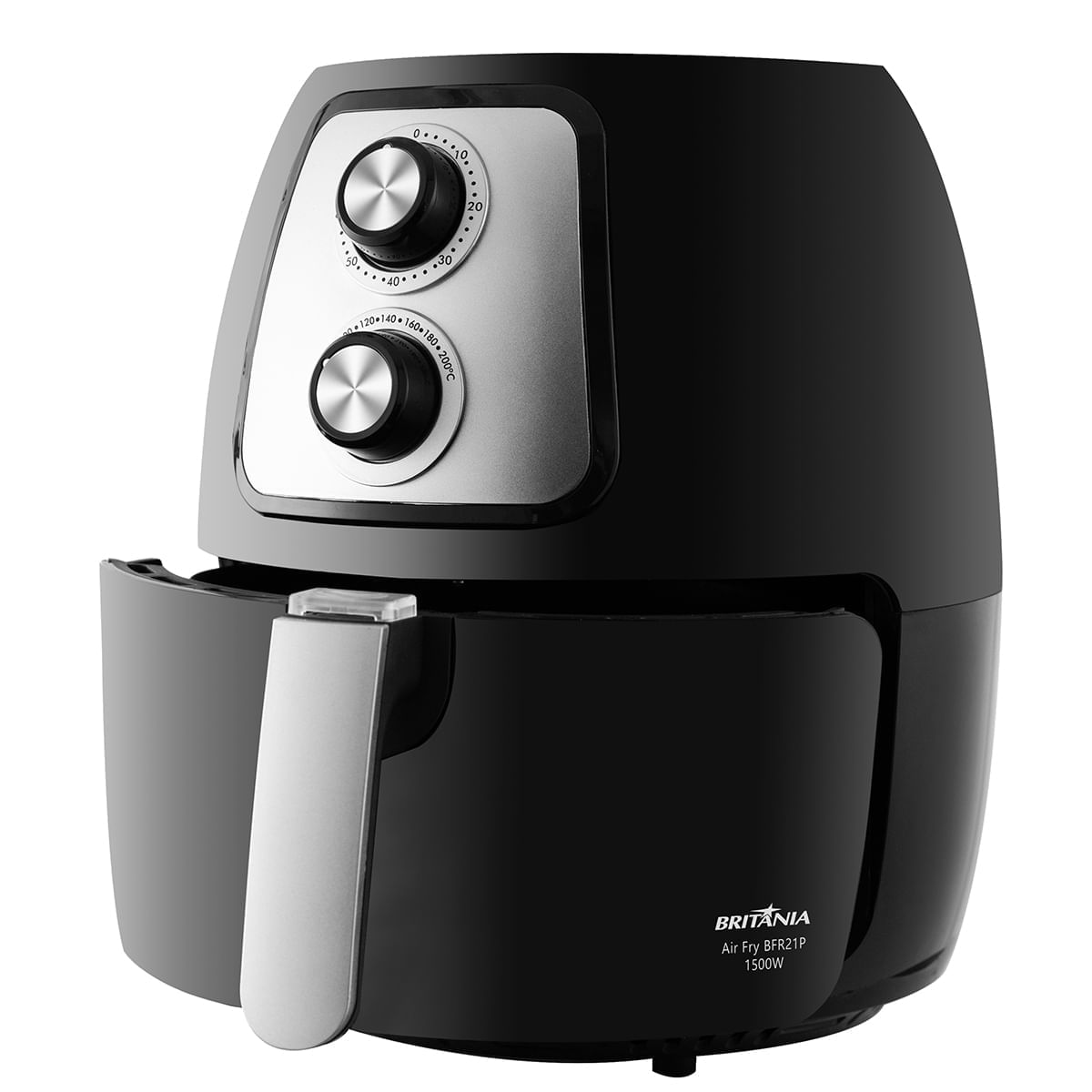 Fritadeira Elétrica Air Fryer Britânia Oven BFR2300P 12L Preta - 220V - Le  biscuit