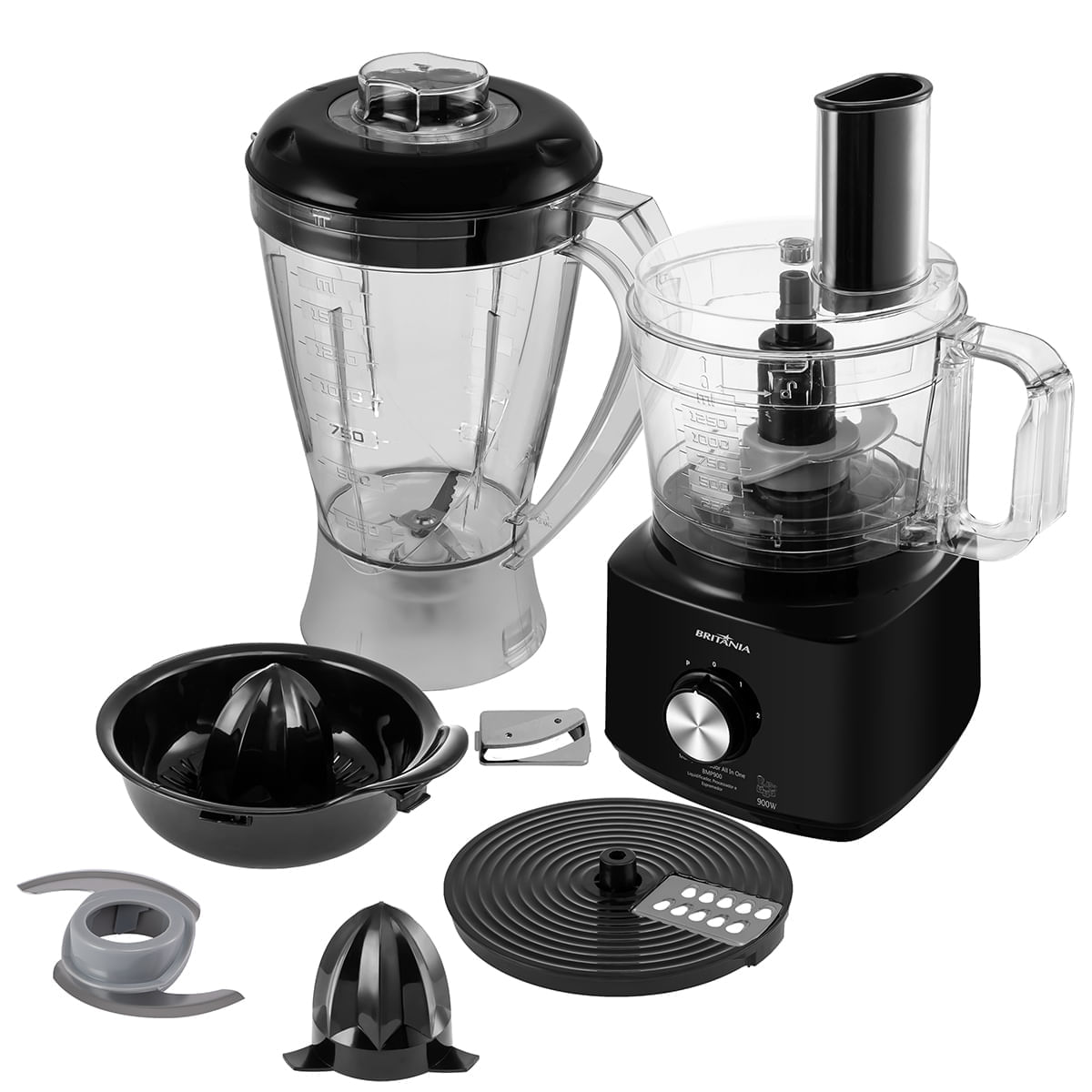 Multiprocessador Britânia 5 em 1 1000W All In One BMP900 220V