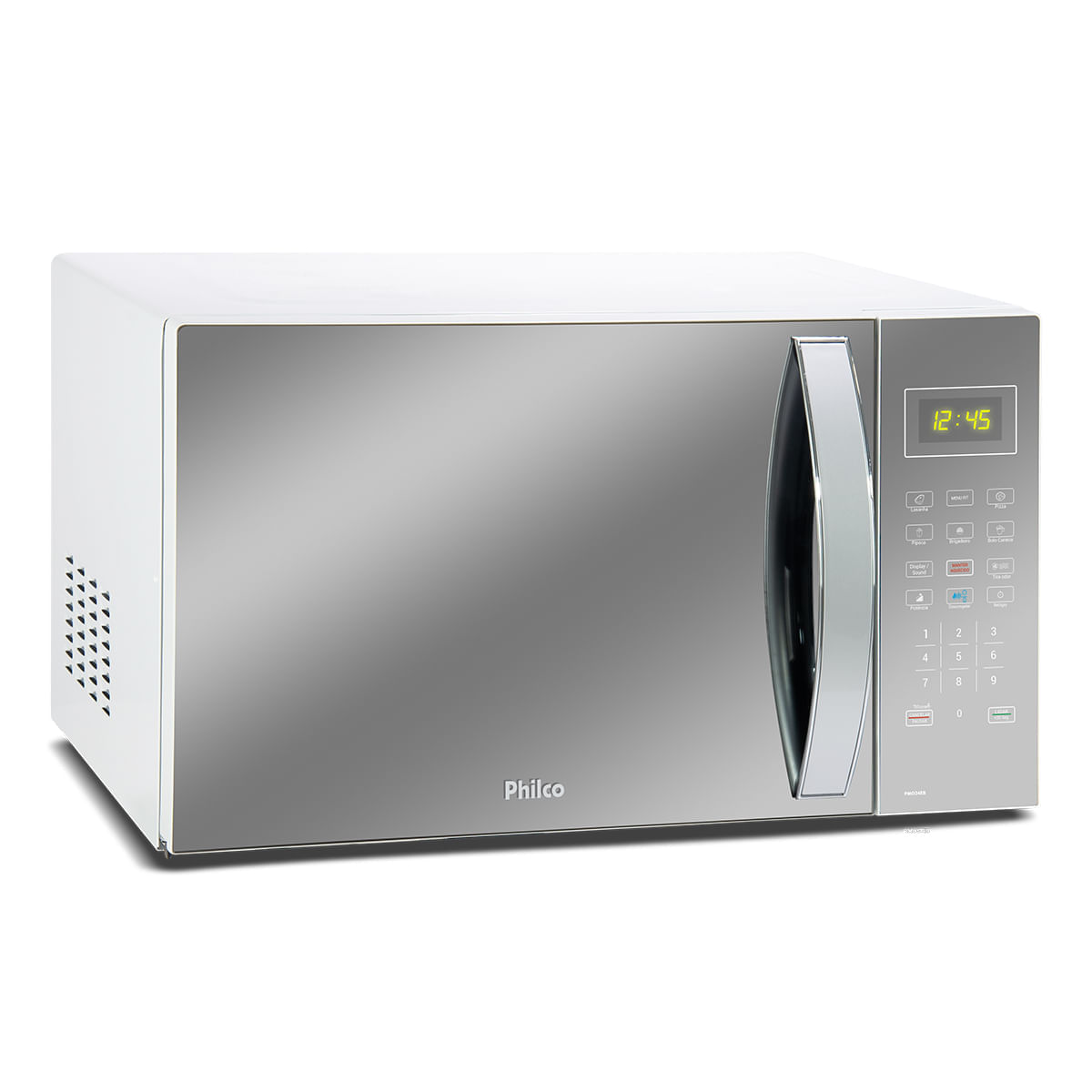 Micro-ondas 34L Philco 1400W Espelhado Limpa Fácil PMO34EB 220V