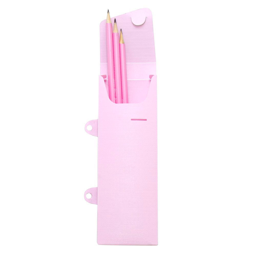 Pasta Fichário Dello com 4 Argolas Rosa 31,5x27cm