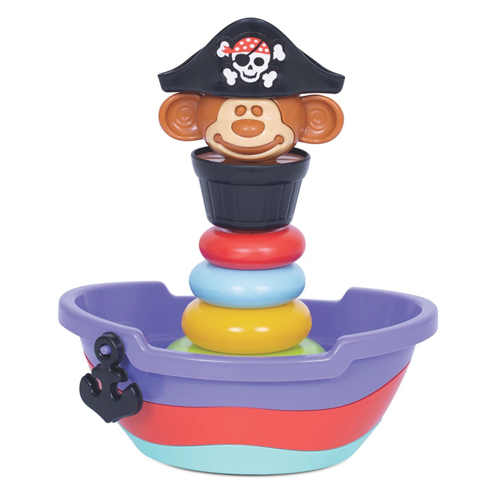 Brinquedo Para Bebê Baby Pirata Mercotoys