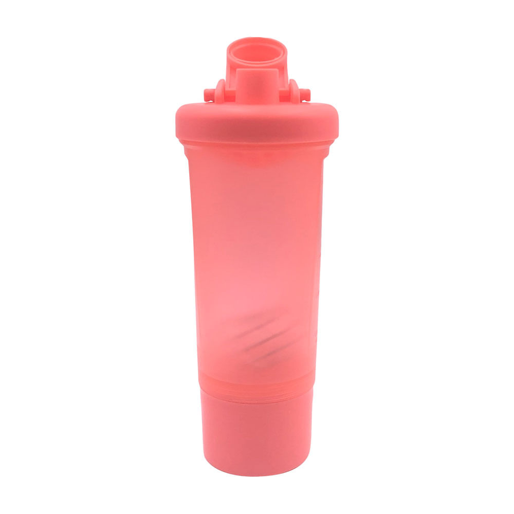 Garrafa Squeeze Le Shake com Misturador Colorida 600ml