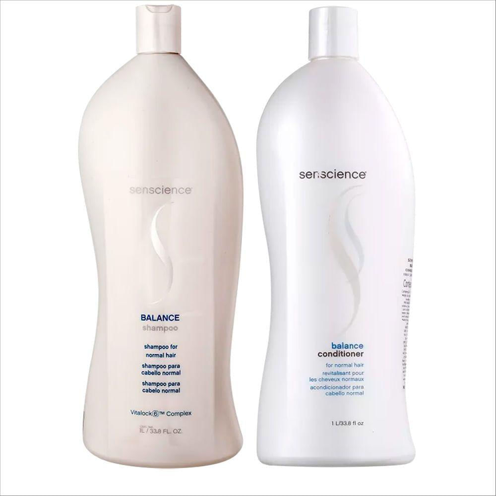 Kit Senscience Balance - Shampoo 1l + Condicionador 1l