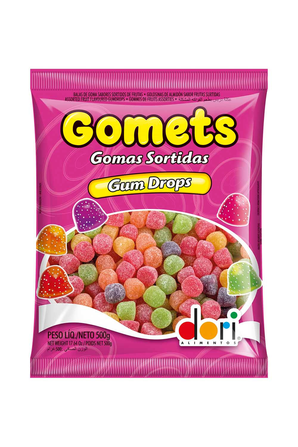 Bala de Goma Gomets Dori 500g